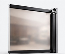 Satin glazing sample
