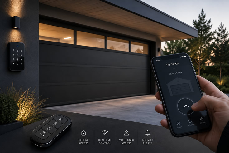 Smart keypad and remote access system
